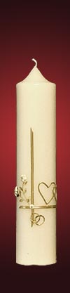 Hochzeitskerze 270 x 60mm