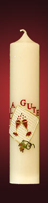 Jubilaeumskerze 220 x 48mm