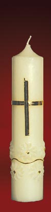 Kommunion Tischkerze 230 x 48mm