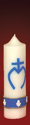 Marienkerze 270 x 60mm