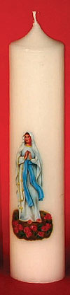 Marienkerze 230 x 48mm