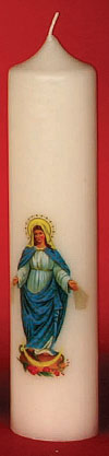 Marienkerze 230 x 48mm